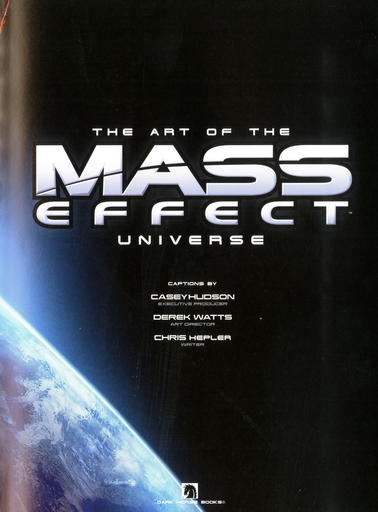 Mass Effect 3 - The Art of Mass Effect Universe - Part I